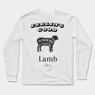 Lamp Cut Lamp Chop Lamb Loin Long Sleeve T-Shirt